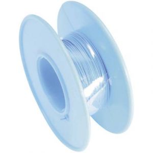 Image de Tru Components Fil de bobinage Wire Wrap KW24BU-15M 1571389 1 x 0.20 mm² bleu 15 m