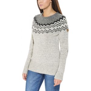 Image de Fjällräven Pull Tricot övik Femme, Sable, Taille Unique XL Gris