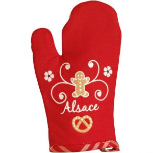 Image de Winkler Gant de cuisine Beck Rouge 18 x 28