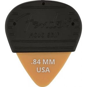 Fender »MOJO GRIP PICKS - 3 PACK - DURA-TONE DELRIN 351 - .84MM« Lot de 3 Médiators pour guitare - Épaisseur: .84mm - Couleur: Butterscotch Blonde