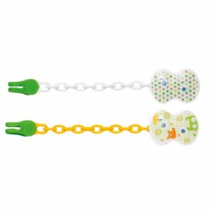 Image de Chicco Attache sucette avec chaînette (0 mois +)