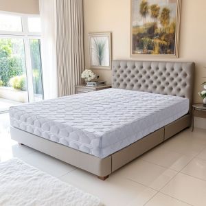 Matelas 160x200 - 21 cm Ferme - Été Hiver - Spécial Sommier Electrique - Déhoussable Lavable - 7 Zones de Confort - Confort Optimal - Matelas memory