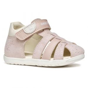 Image de Geox Sandales en cuir synth&eacute;tique b&eacute;b&eacute; fille Macchia