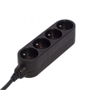 Chacon Bloc multiprise Design 4x16A 1,5m - Noir
