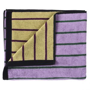 Declikdeco Maxi drap de bain Charly Lilas 100 x 160