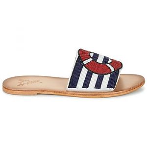 Mules Miss L'Fire ALL ABOARD Bleu - Taille 36,37