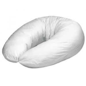 Coussin Rembourrage allaitement et de Grossesse - Coussin grossesse pour Dormir de maternité Allaitement XXL Blanc