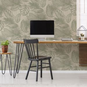 Superfresco Easy Papier peint intissé Urban nature 1005 x 52cm Vert