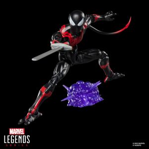 Marvel Legends Series, Figurine Uncanny Spider-Man (Nightcrawler) rétro sous Blister inspirée des Bandes dessinées