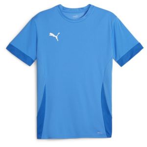 Image de Puma T-shirt d'Entra&icirc;nement teamGOAL - Bleu/Blanc, pointure X-Large - ['Bleu'] - Taille X-Large