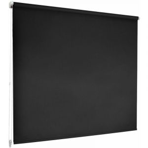 Store enrouleur Daylight coloris Noir 55 x 150 cm