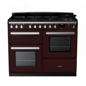 Falcon PIANO DE CUISSON ESTEL DELUXE OC TAB MIX 110 CM BORDEAUX CHROME