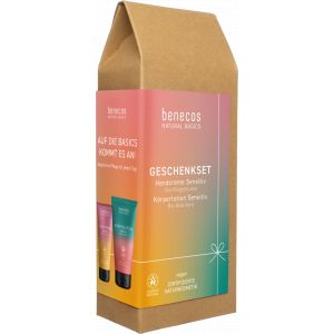 Benecos Coffret Cadeau Natural Basics Sensitiv - Crème Mains & Lotion Corporelle - 1 kit
