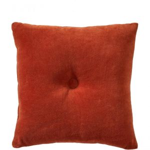 Coussin VELOURS - orange