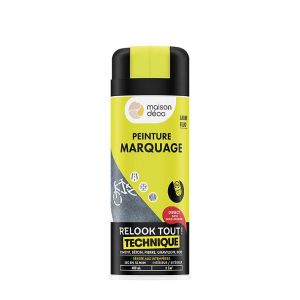 Relook tout technique peinture marquage jaune fluo 400ml