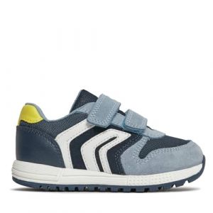 Geox Baskets basses enfant B ALBEN BOY Bleu - Taille 24,25,26,27