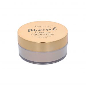Technic Cosmetics - Base de maquillaje en polvo Mineral Powder Foundation - Porcelain