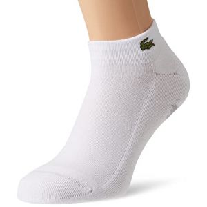 Lacoste Sport RA4188 Chaussettes, Blanc/Argent Chine, 43/46 Mixte