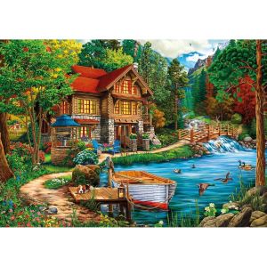 KS Games Puzzle 1500 pièces : Retraite du Week-End