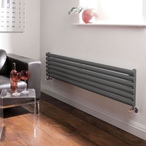 Hudson Reed TDRA003B - Radiateur design horizontal Vitality 35,4cm x 178cm x 5cm