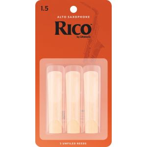 Rico D'ADDARIO ANCHES SAXOPHONE ALTO ORANGE 1.5