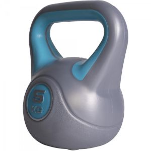 Gorilla Sports Kettlebells Plastique Stylish De 2 À 20 Kg - Haltères Russes - Poids : 5 Kg