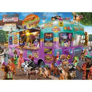 Ravensburger Puzzle 300 pièces XXL : Chiens branchés