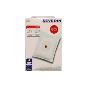 Severin Boite de 4 sacs + Filtre D'ORIGINE - Aspirateur (SB7218