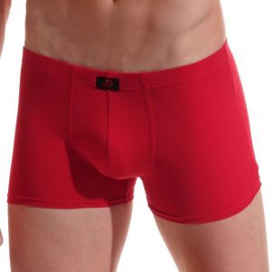 Boxer en coton rouge