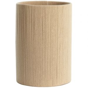 Abat-jour tube - Medan - Ø25 cm - Crème