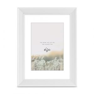 Hama Rise Cadre photo en bois Blanc 30 x 40 cm