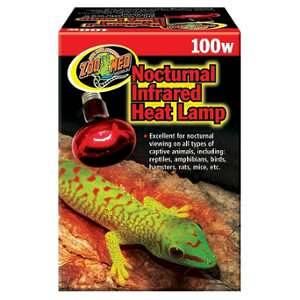 Zoo Med Lampe Chauffante Infrarouge Repti Infrared pour Terrarium - 100W