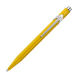 Image de Caran d'Ache CARADACH STYLO BILLE 849 COLORMAT X JAUNE