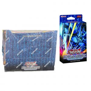 Konami Jeux de carte Yu-Gi-Oh! JCC - Display de Deck de réimpression des Dieux Égyptiens
