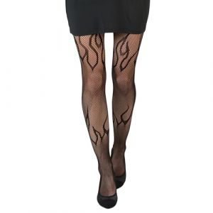 Chaks Collants à motifs pour femmes, bas à motifs en taille unique, accessoires de costume pour Halloween et Carnaval