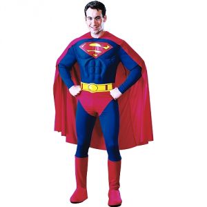 Rubie's Déguisement Superman Luxe torse 3D (taille au choix)