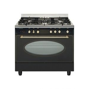 Airlux 90CM MIXTE NOIR RUSTIQUE - CC902ETR3 - Piano de cuisson