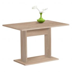 Image de FMD Möbel Table de Repas Design "Sanary" 110cm Naturel