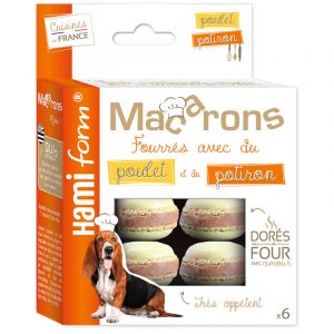 Hamiform Macarons Fourrés Avec Du Poulet Et Potiron Pour Chien - X6
