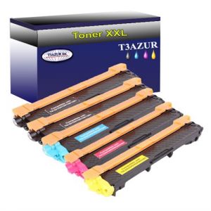 T3Azur 5 Toners Laser compatibles pour Brot r HL3150CDW, HL3152CDW, TN241, TN245 T3AZUR