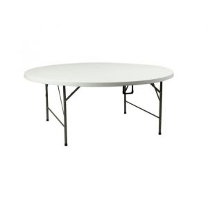 Image de INNOV'AXE Table Pliante Camping - Ronde - Ø 183 Cm