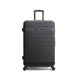 BLUE VALISE WEEK END ABS 65cm 4 roues NORWICH NOIR
