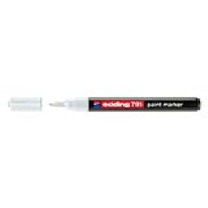 Edding Marqueur permanent 791 encre blanc pointe ogive
