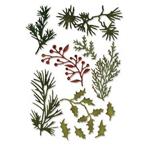 Sizzix Thinlits set 11 pièces - Branchage multiples mini par Tim Holtz