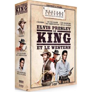 Image de Elvis Presley le King et le Western : Charro + Le Cavalier du crépuscule + Les Rôdeurs de la plaine [DVD]