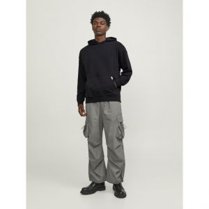 Jack & Jones Sweat à capuche homme noir Ryder en coton