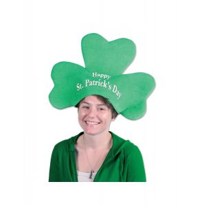 Image de Chapeau trèfles Happy Saint Patrick's day adulte