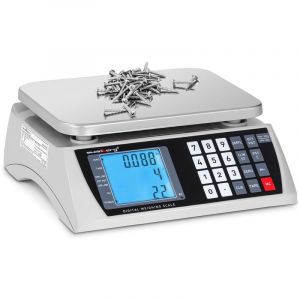 Image de Steinberg Balance compteuse Industrielle Pro Poids Électronique SBS-PW-301CC (?30kg int.1g 305x22cm Inox / plastique)