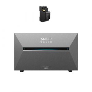 Anker Kit Solix Solarbank 3 E2700 Pro+A17X7311, Centrale photovoltaïque pour balcon Plug and Play, 2680Wh, 4 MPPT (3600W)