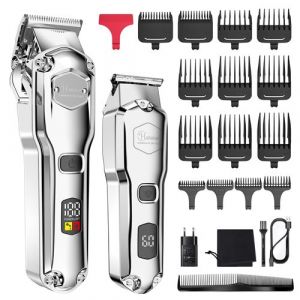 Kit de Tondeuse à Cheveux HATTEKER RFC-676 Argent